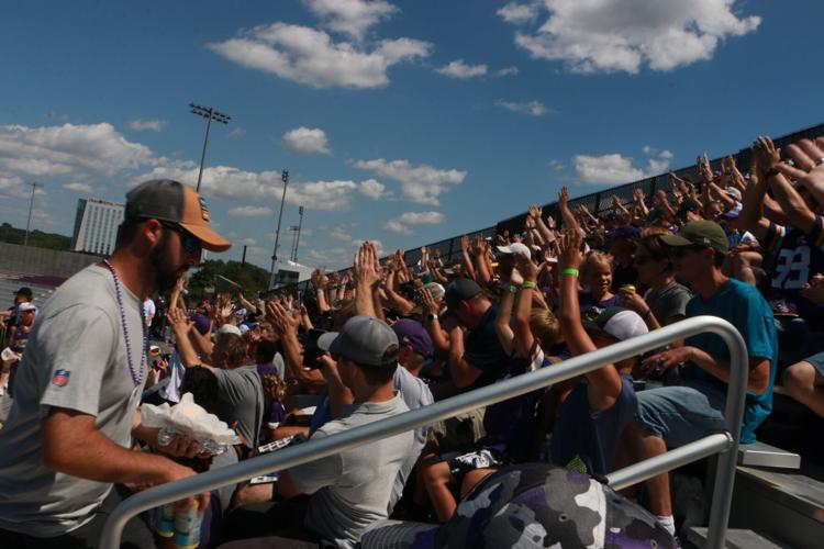 SKOL! Minnesota Vikings fans cheer on players at training camp Dakota