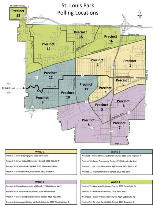 Map Of St Louis Park Mn