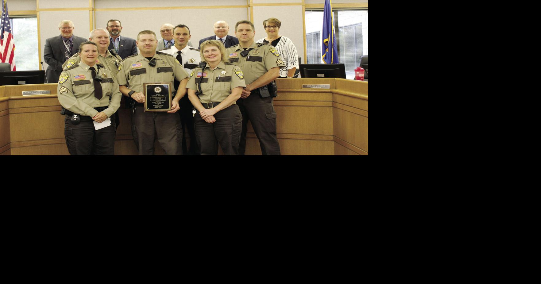 Isanti County employee honored as Correctional Officer of the Year