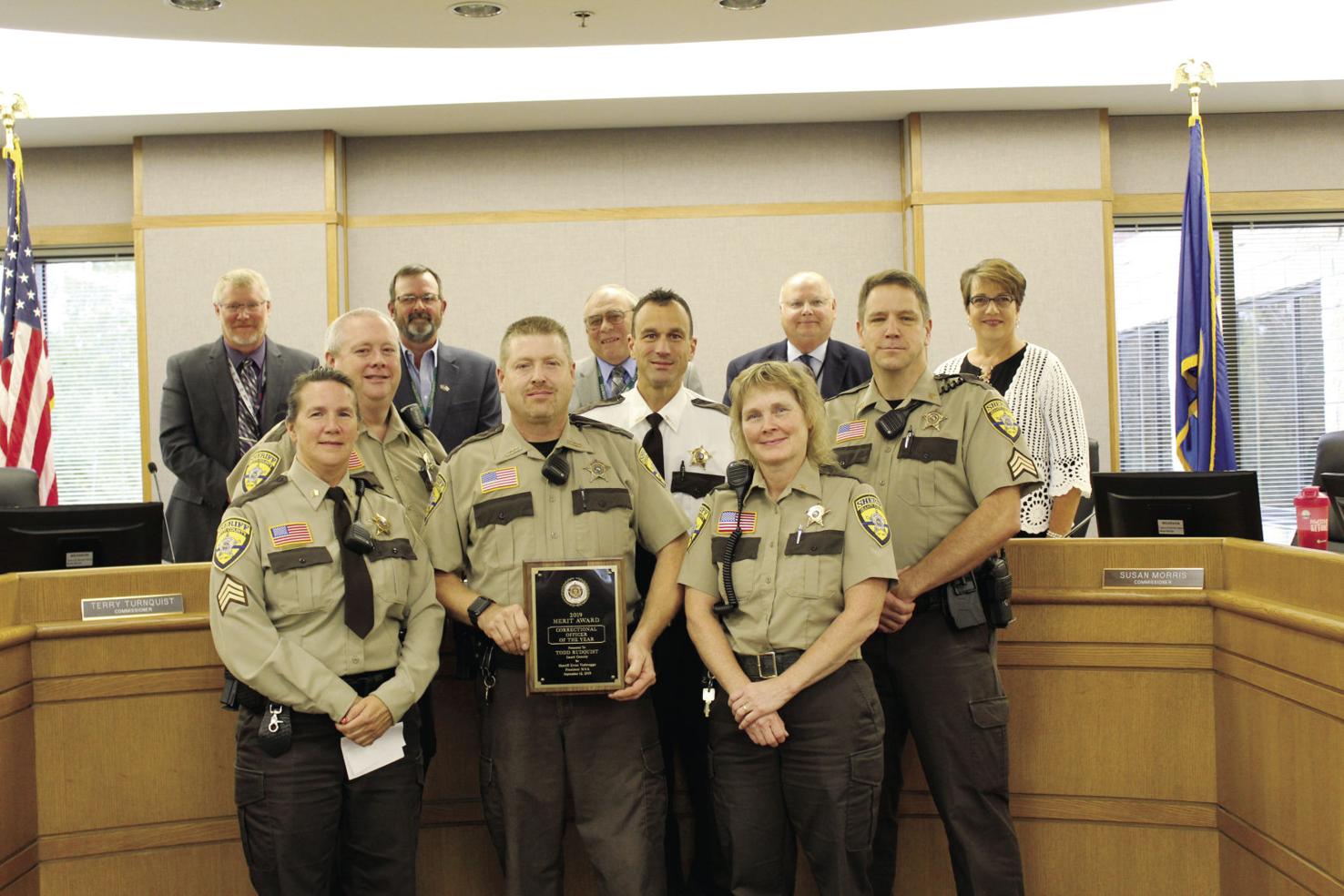 Isanti County employee honored as Correctional Officer of the Year