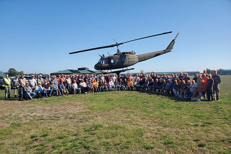 Healing in nature Marine finds solace from PTSD through Disabled Veterans Hunt News