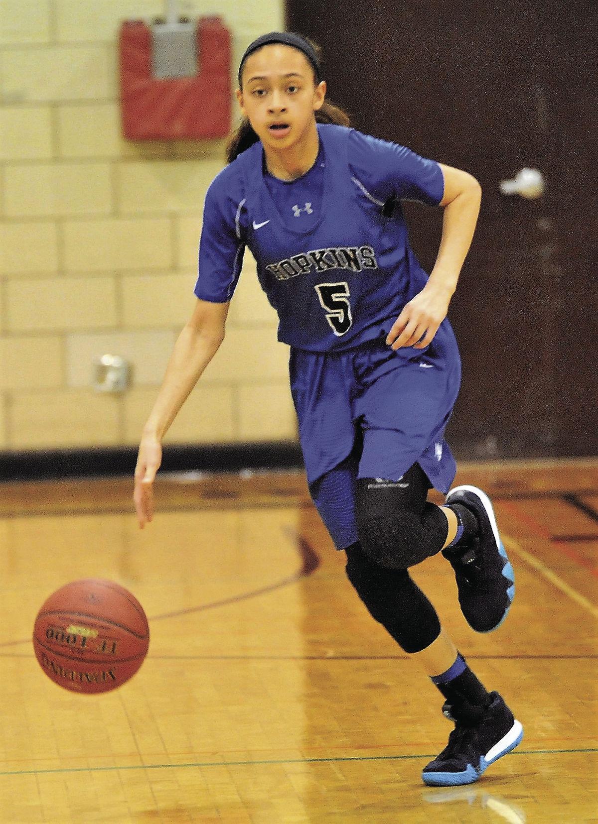 One Rout One Shocker In Section 6 Girls Basketball Hopkins
