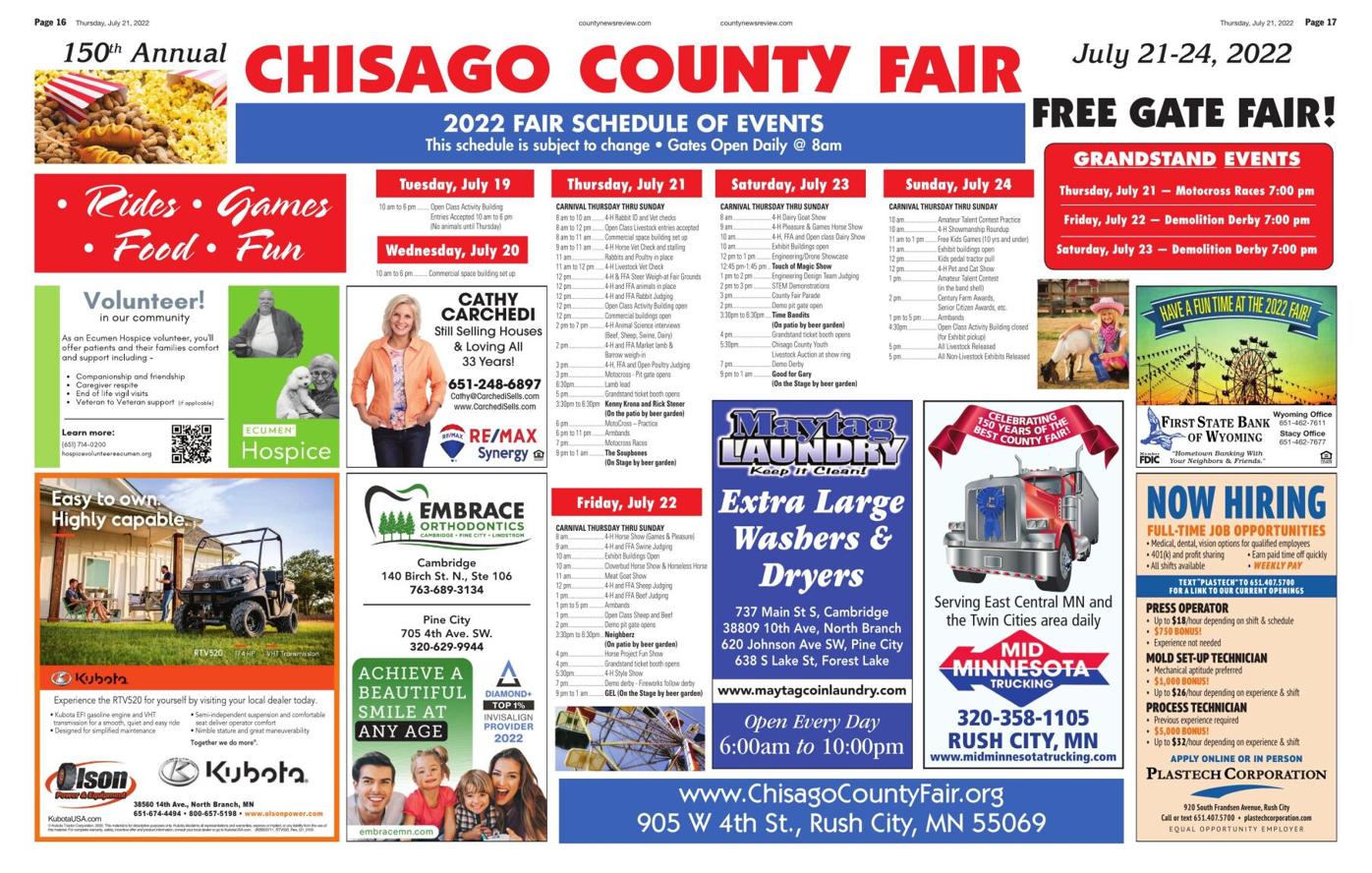 Chisago County Fair Local News