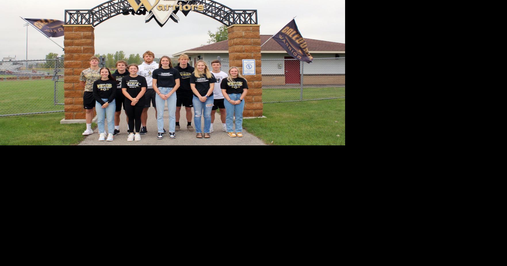 2023 Caledonia Homecoming court Community hometownsource com