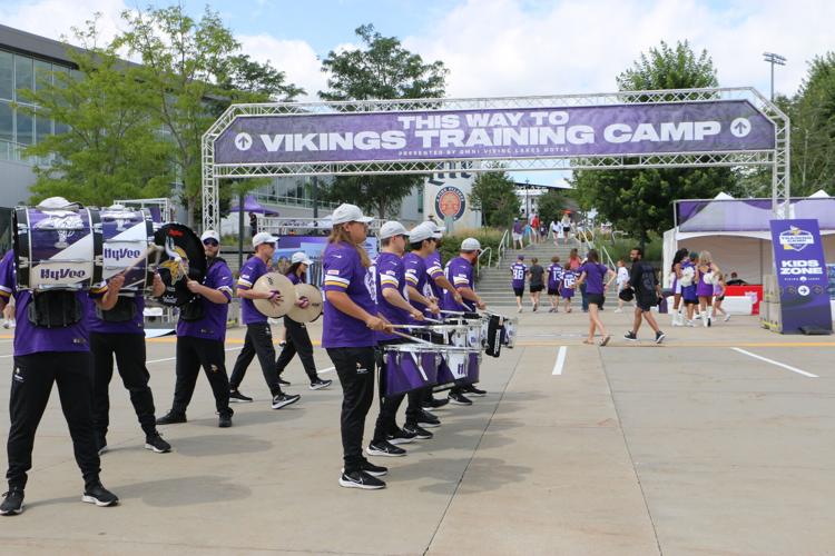 Youth Minnesota Vikings Purple Training Camp T-Shirt