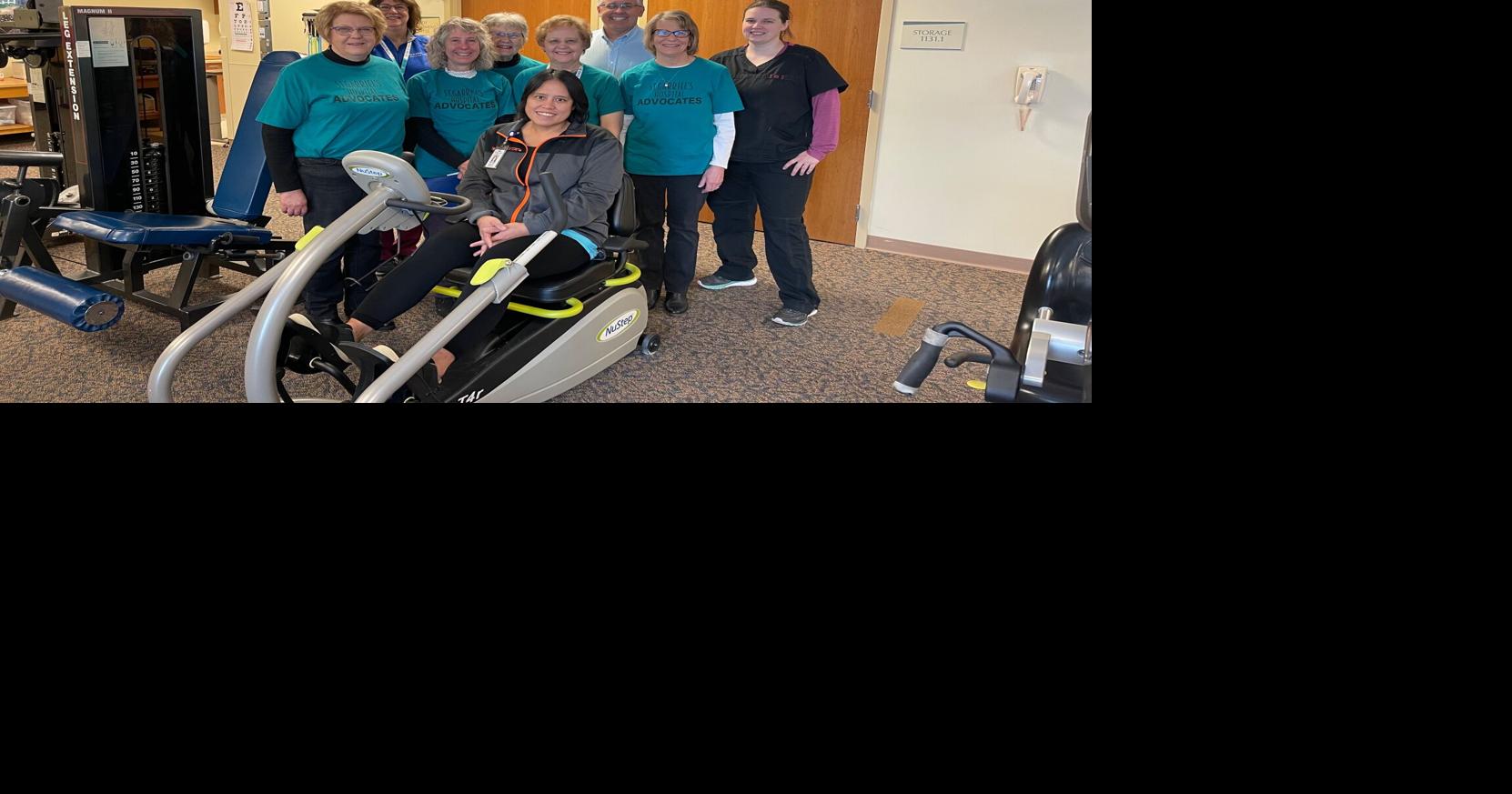 St. Gabriel's Hospital Advocates purchase and donate rehab equipment