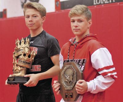 Bright future for two national wrestling champions