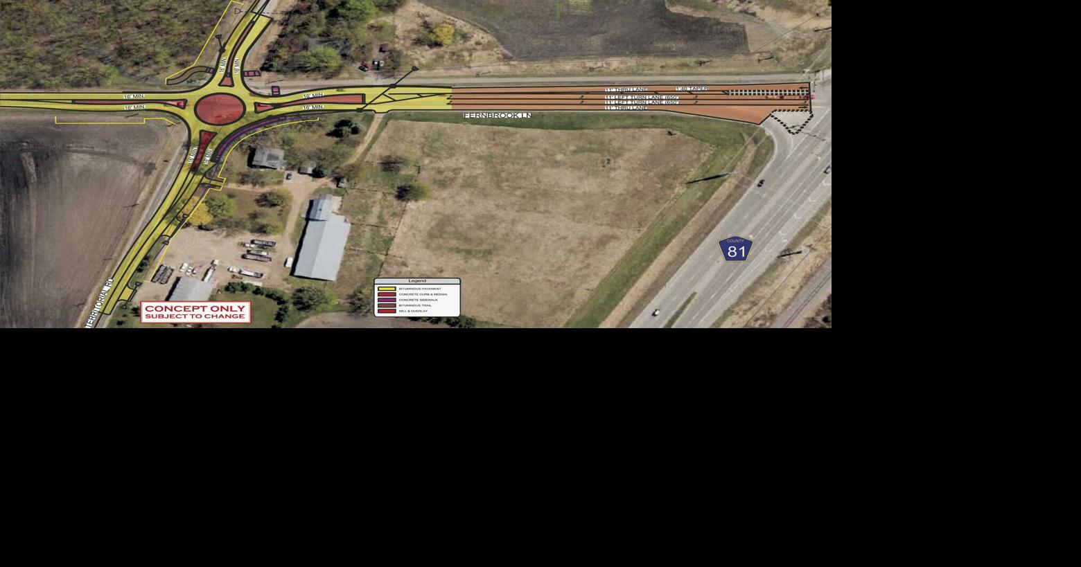 Maple Grove looking for funding for Fernbrook/Territorial intersection