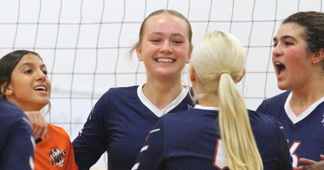Hawks volleyball starts season with a victory