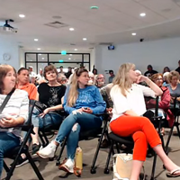 More than 80 residents protested proposed 9.6% tax levy increase at county board