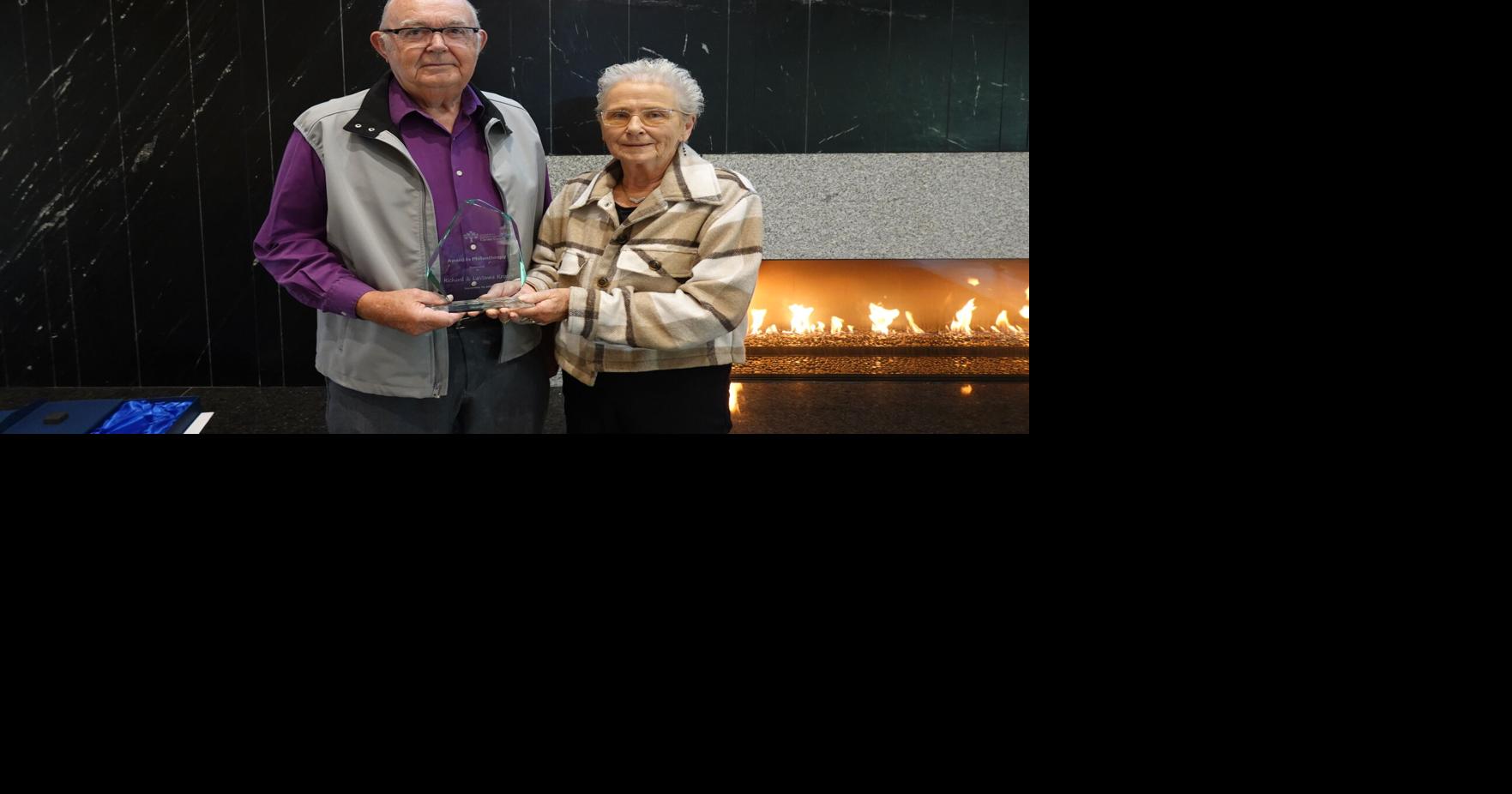 Foundation honors Kroells, Pokorney for community involvement
