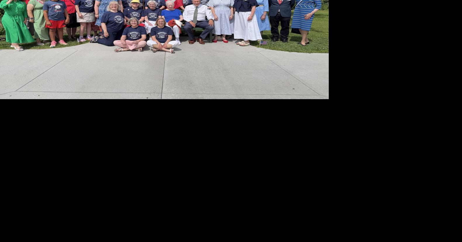 DAR dedicates bench to commemorate America 250