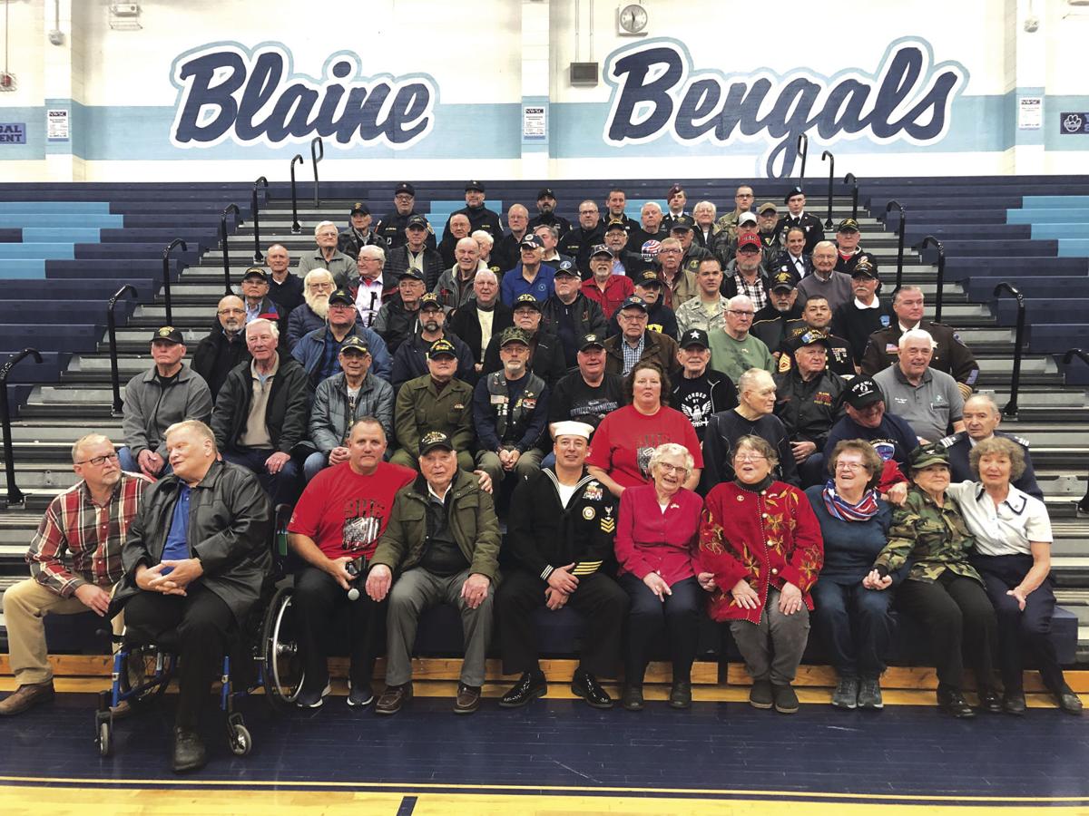 Blaine High School Veterans Day Event Draws A Crowd Blaine
