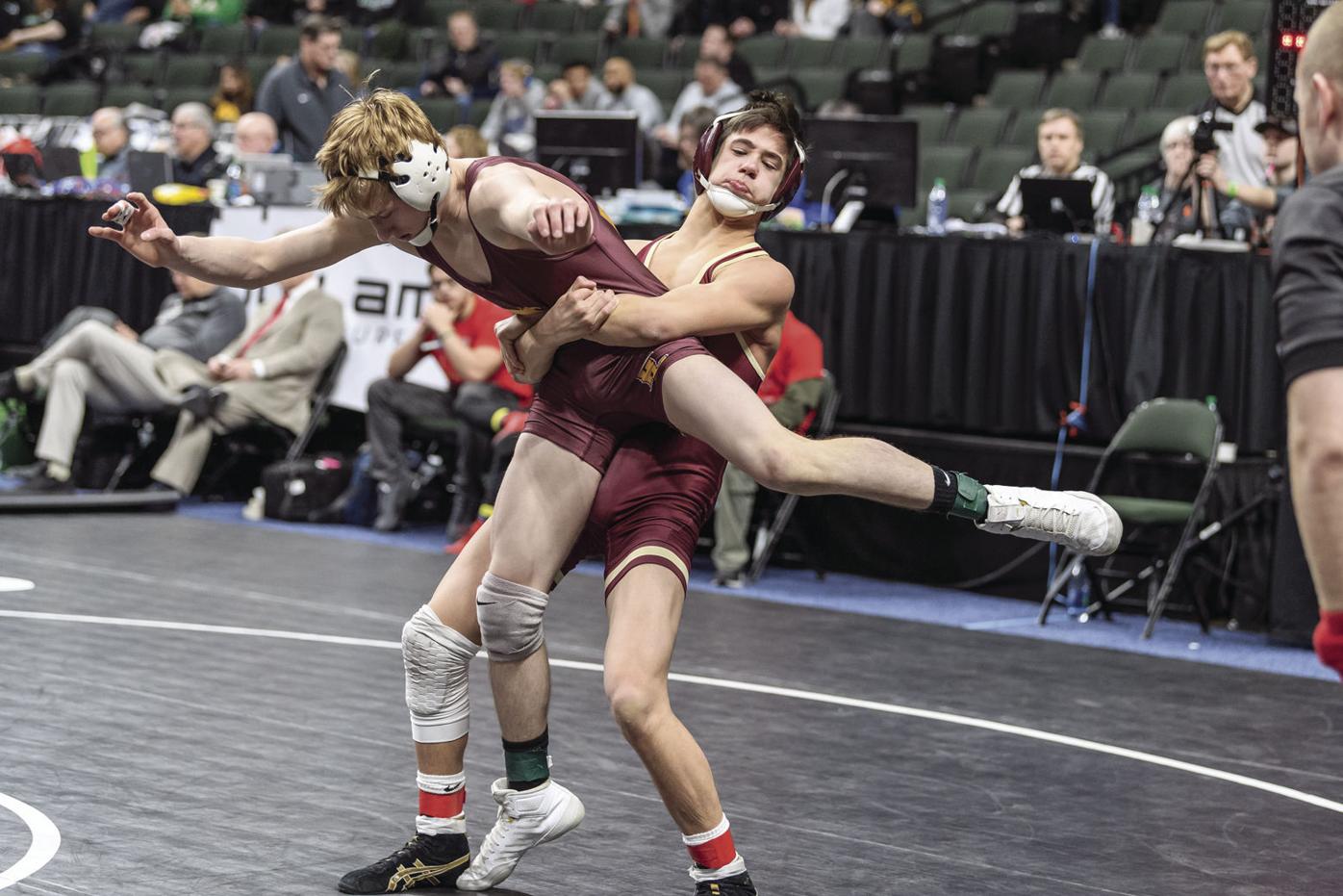 Minnesota State Wrestling Tournament 2022 Gavin Peterson