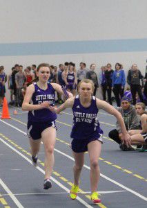 Flyers girls secure second at GRC indoors