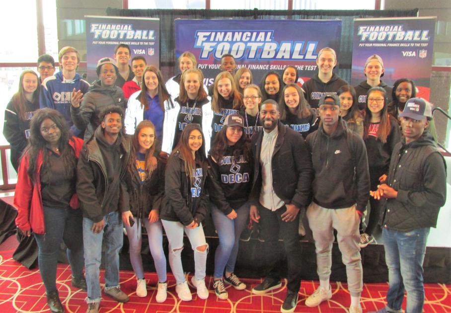 Coon Rapids Deca Takes Part In Super Bowl Financial Football