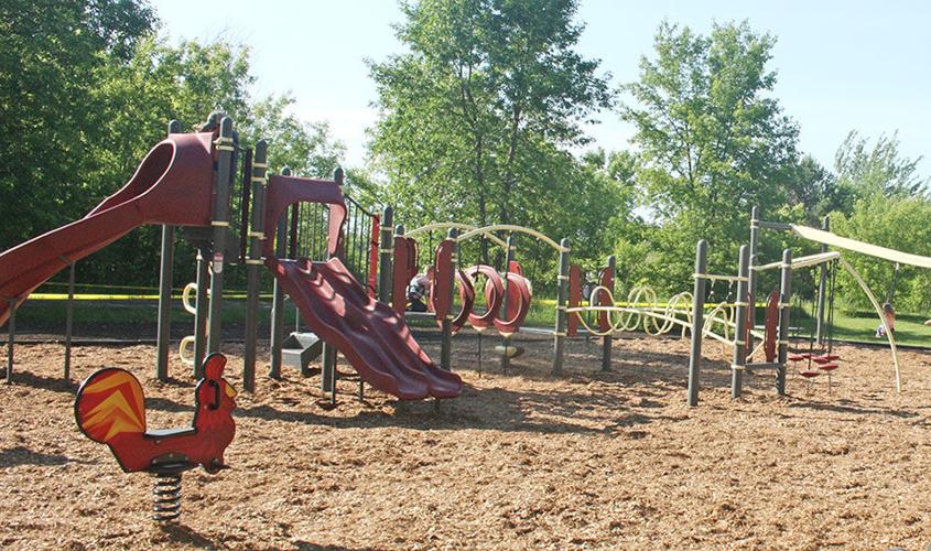 Bowlus celebrates opening of new, fun and safe playground by the
