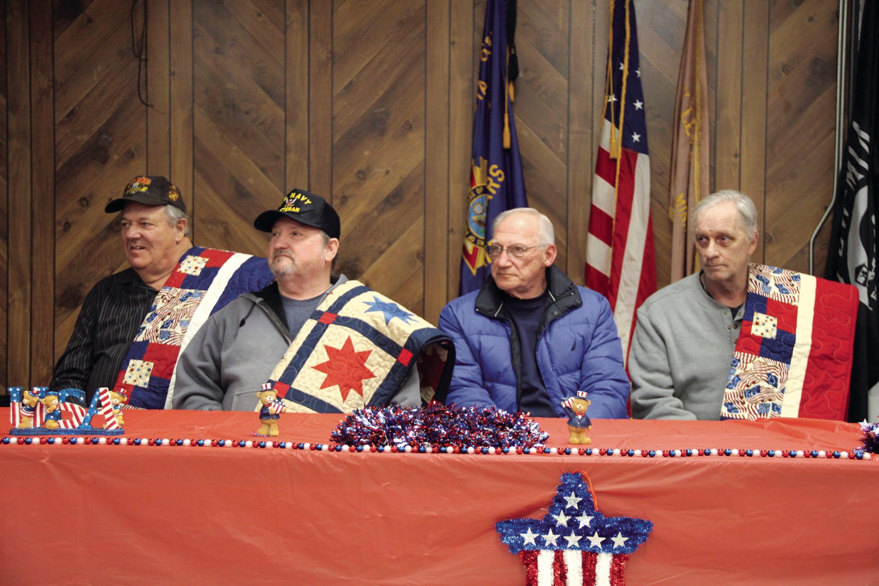 Local Veterans Honored By Quilts Of Valor Chapter | Free ...