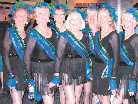 Still got it – Satin Dolls, senior ladies dancers seen at Wolves games ...