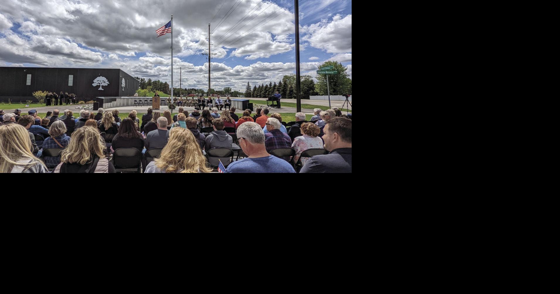 Andover dedicates Veterans Memorial ABC Newspapers