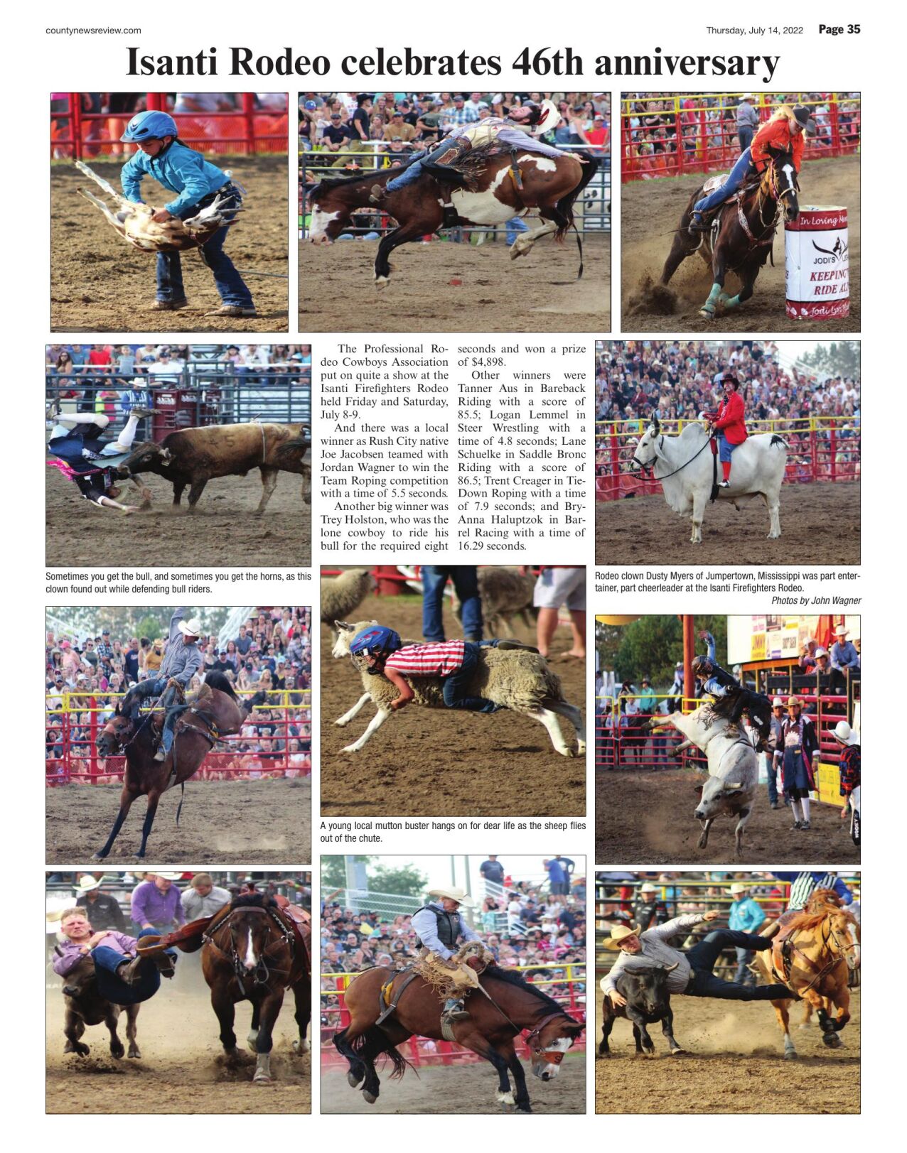 2022 Isanti Rodeo Jubilee | Local News | hometownsource.com