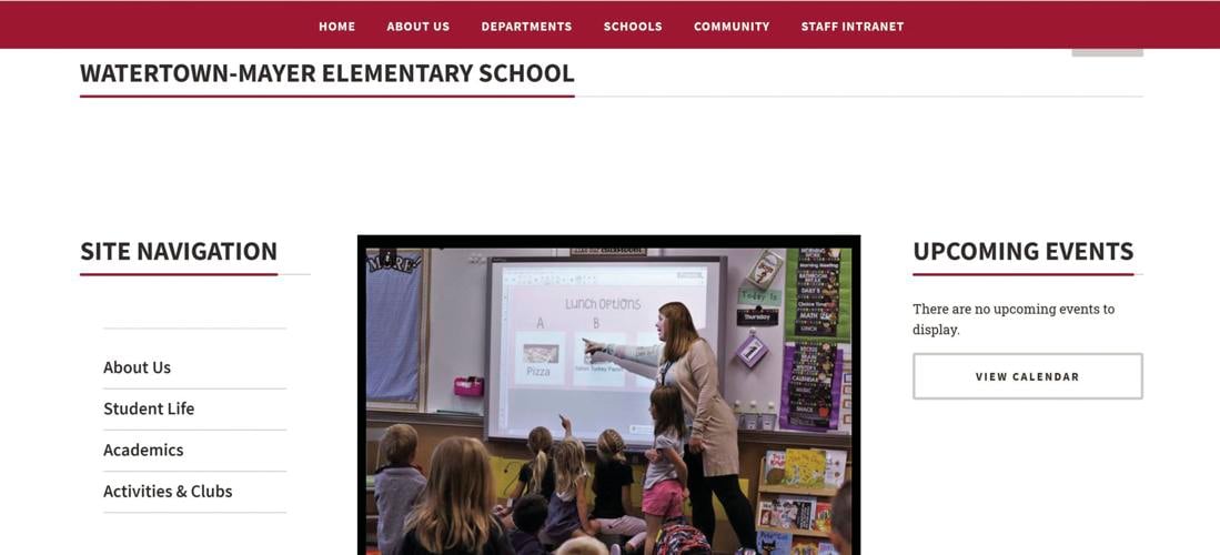 WatertownMayer school district's new website goes live Community