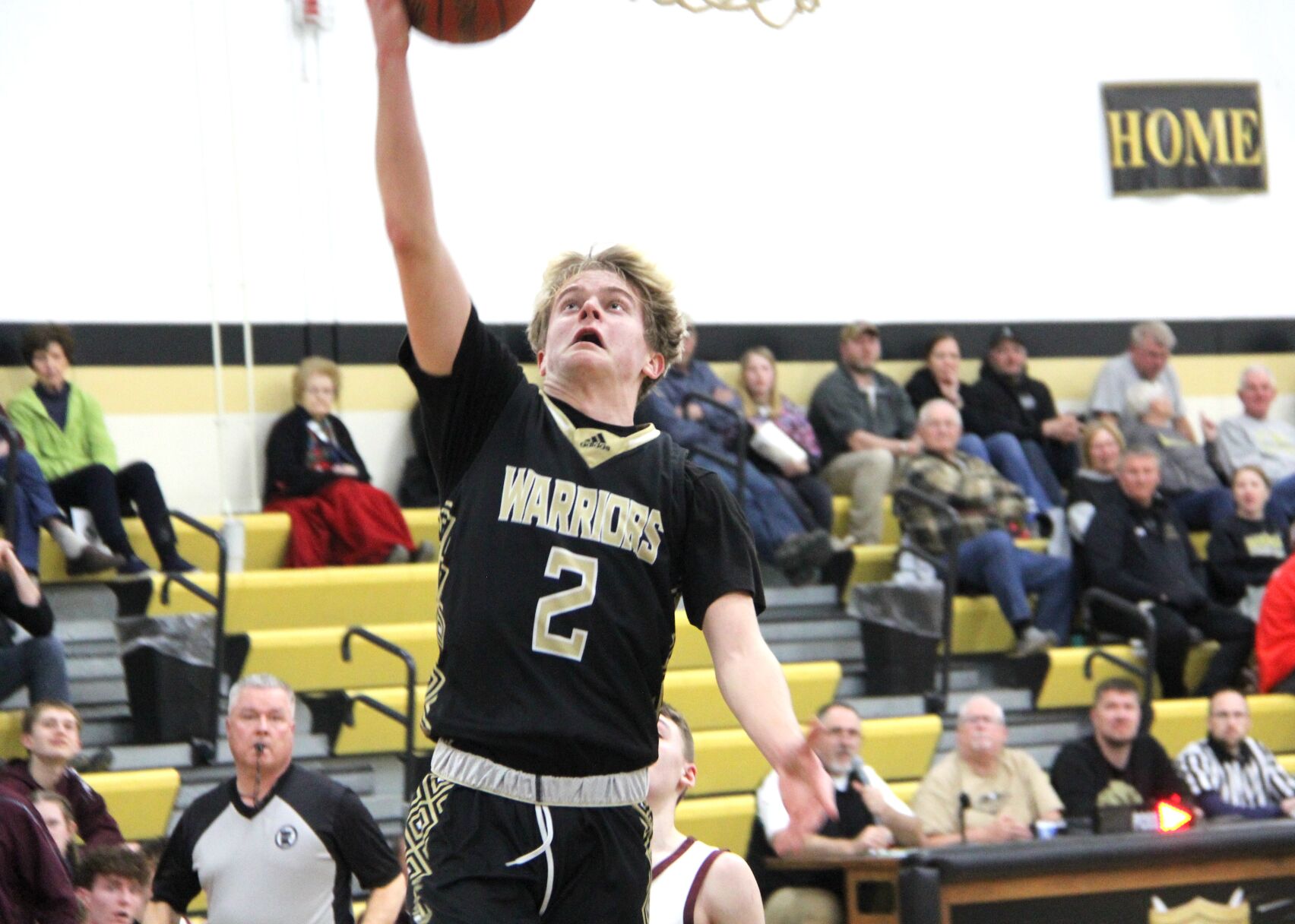 Warriors boys basketball eliminates Chatfield to advance in Sections, Doyle gets 1,000 points