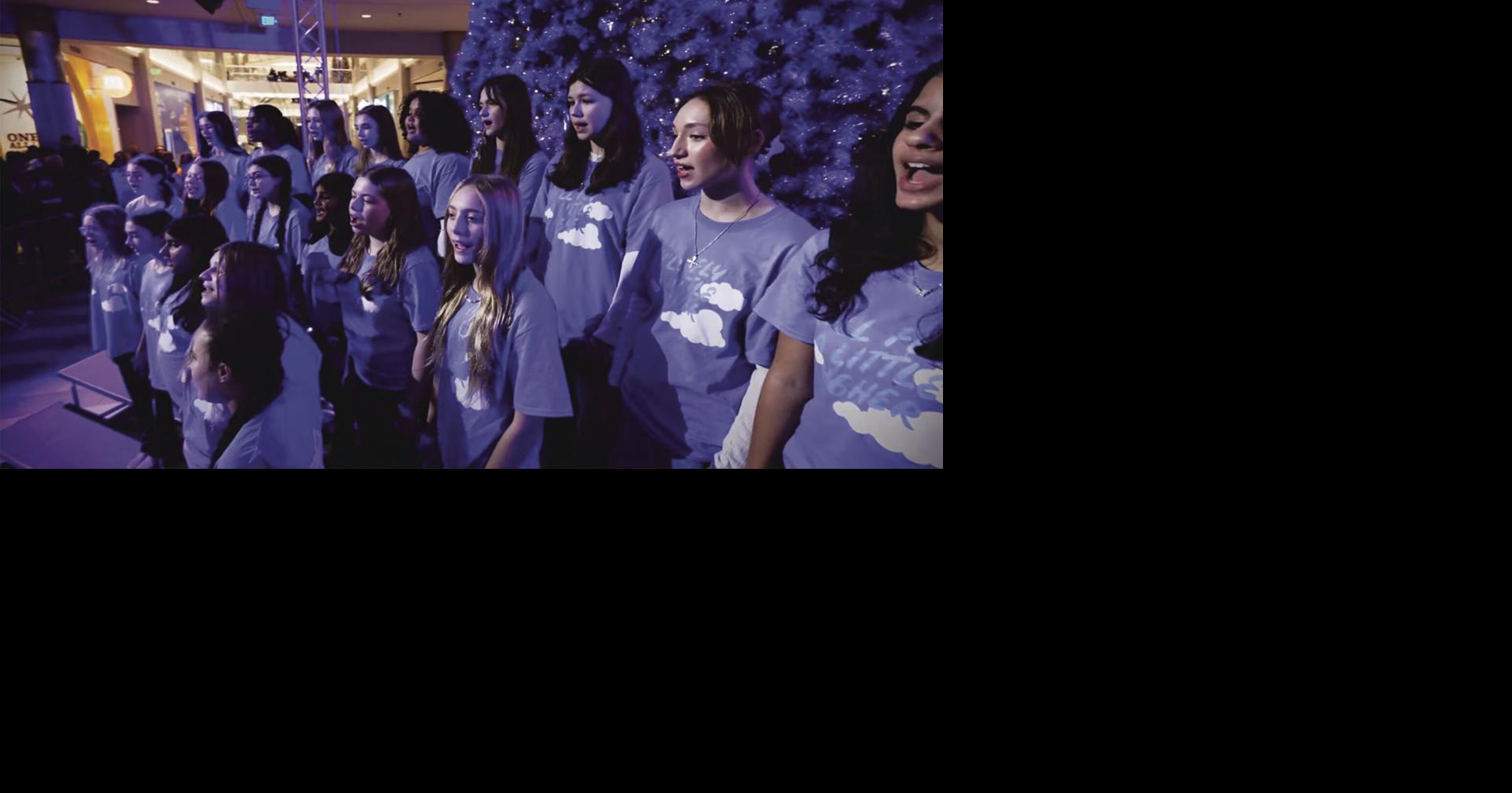 Middle School West students sing in KS95’s Clouds Choir