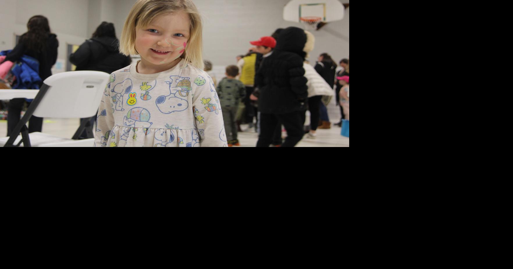 2023 Hokah Lions egg hunt Aubrey Bell