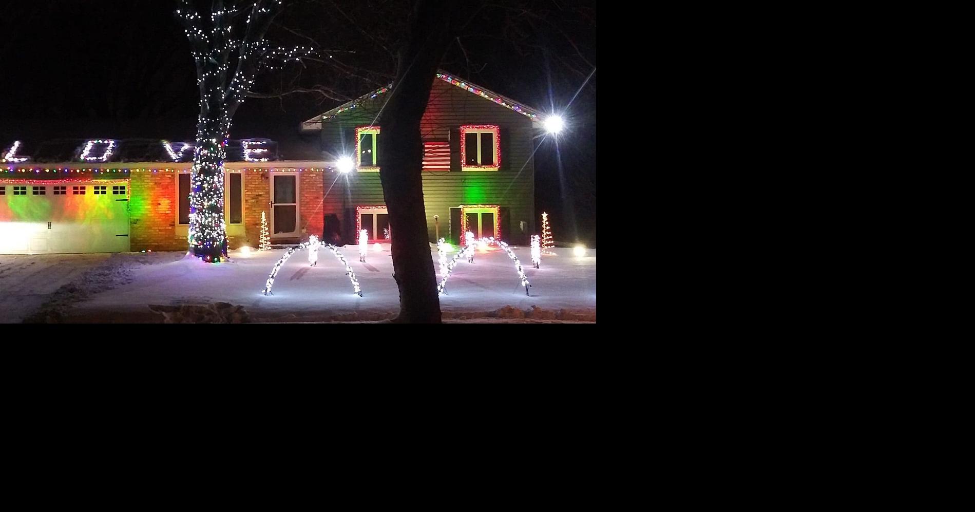 Christmas lights in April Free