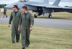 LT Jakovich to demo fly F-18 Super Hornet at Duluth Air Show