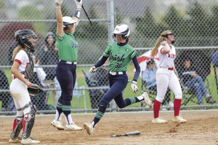 Softball Slugging Irish clinch South Suburban championship Sports