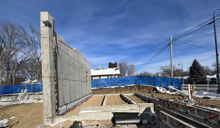 Library construction moves above ground | Community | hometownsource.com