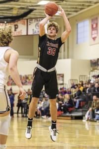 Crimson boys nip Buffalo for 5th straight section basketball title