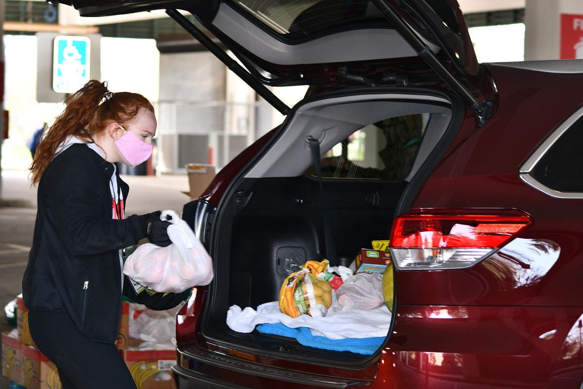 The Open Door Hosts Its Largest Food Distribution To Date Free Hometownsource Com