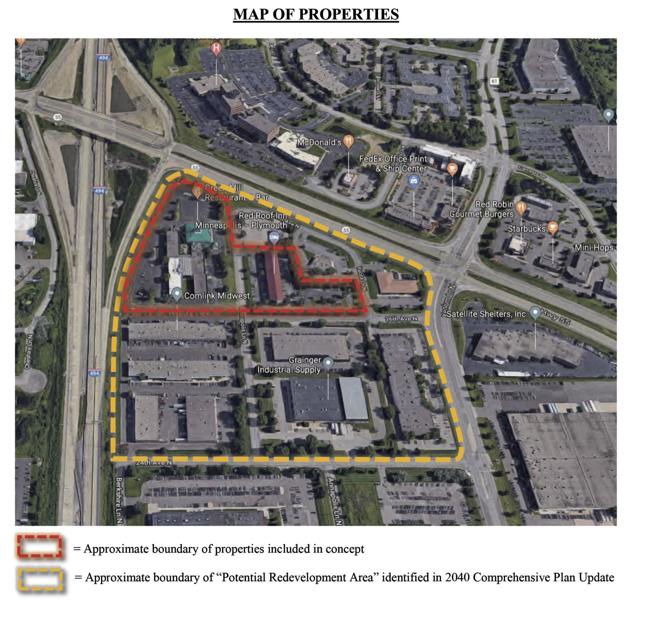 Plymouth City Council Has First Glance At Redevelopment Plans For Prominent Corner Plymouth Medicine Lake Hometownsource Com