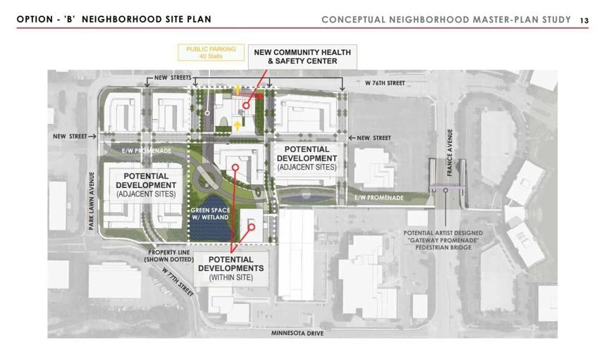 Early plans for Edina's Community Health and Safety Center unveiled