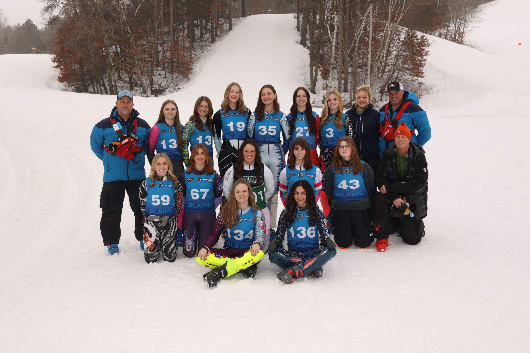Blaine High School Alpine Ski Teams Secure Repeat Northwest Suburban Conference Championship Sweep