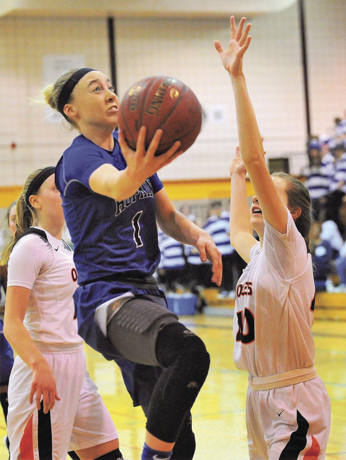 One Rout One Shocker In Section 6 Girls Basketball Hopkins