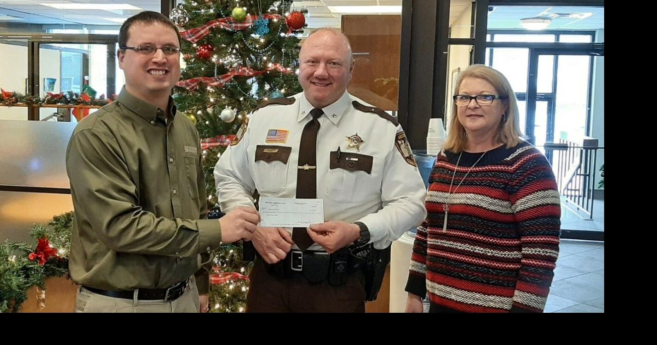 Pierz Area Commercial Club supports Morrison County Sheriff's Office