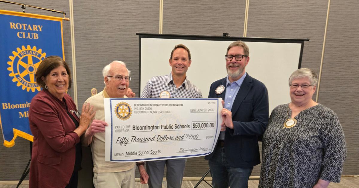 Bloomington Rotary, schools partner for middle school sports
