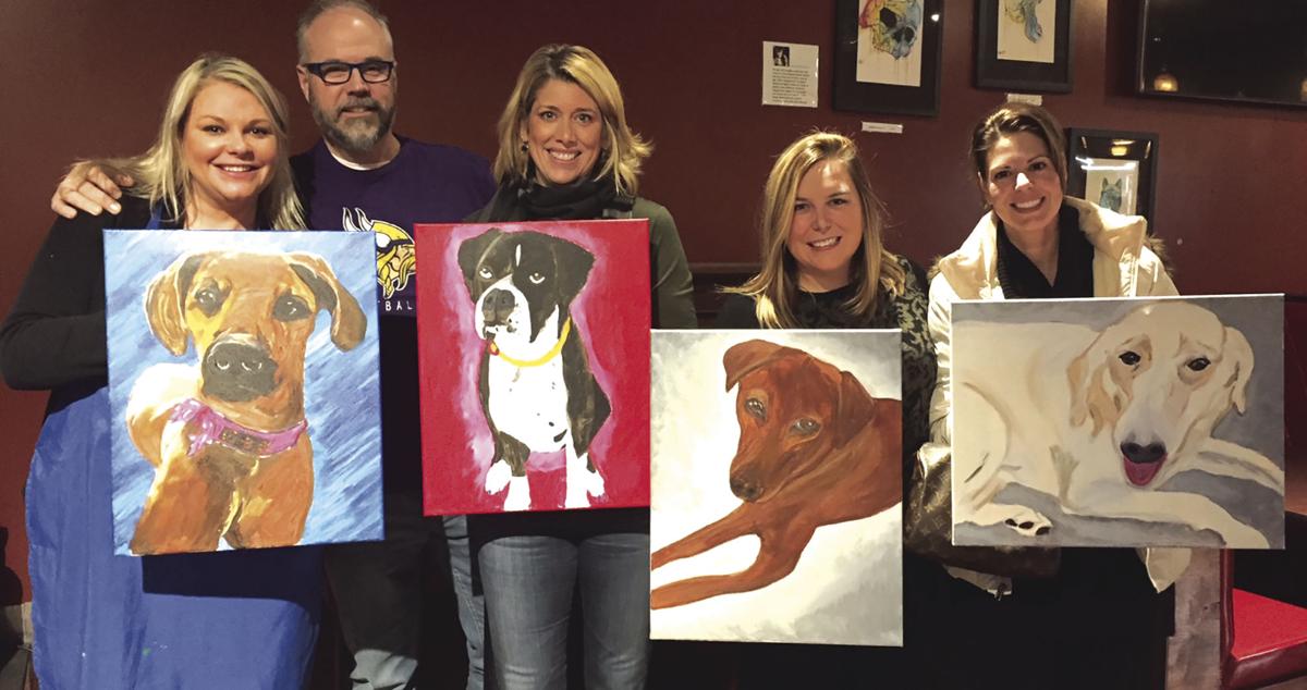 Pet Portrait Painting Classes At Wicked Wort Are A Hit Sun Post