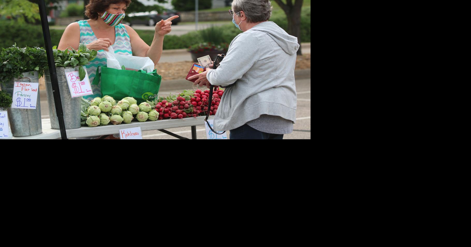 Stillwater farmers market embraces social distancing Community