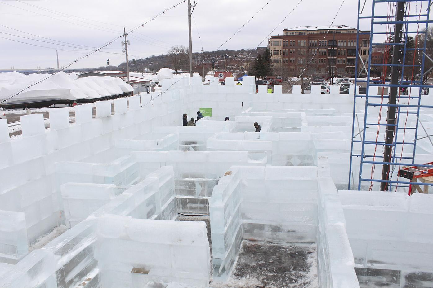 Ice Palace Maze Opens In Downtown Stillwater Local News Hometownsource Com