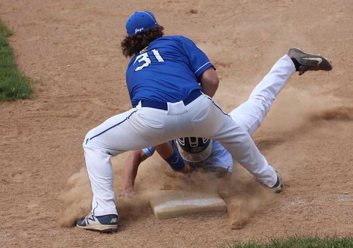 Upsala’s Burggraff, Swanson lead Blue Jays in shutout victory over