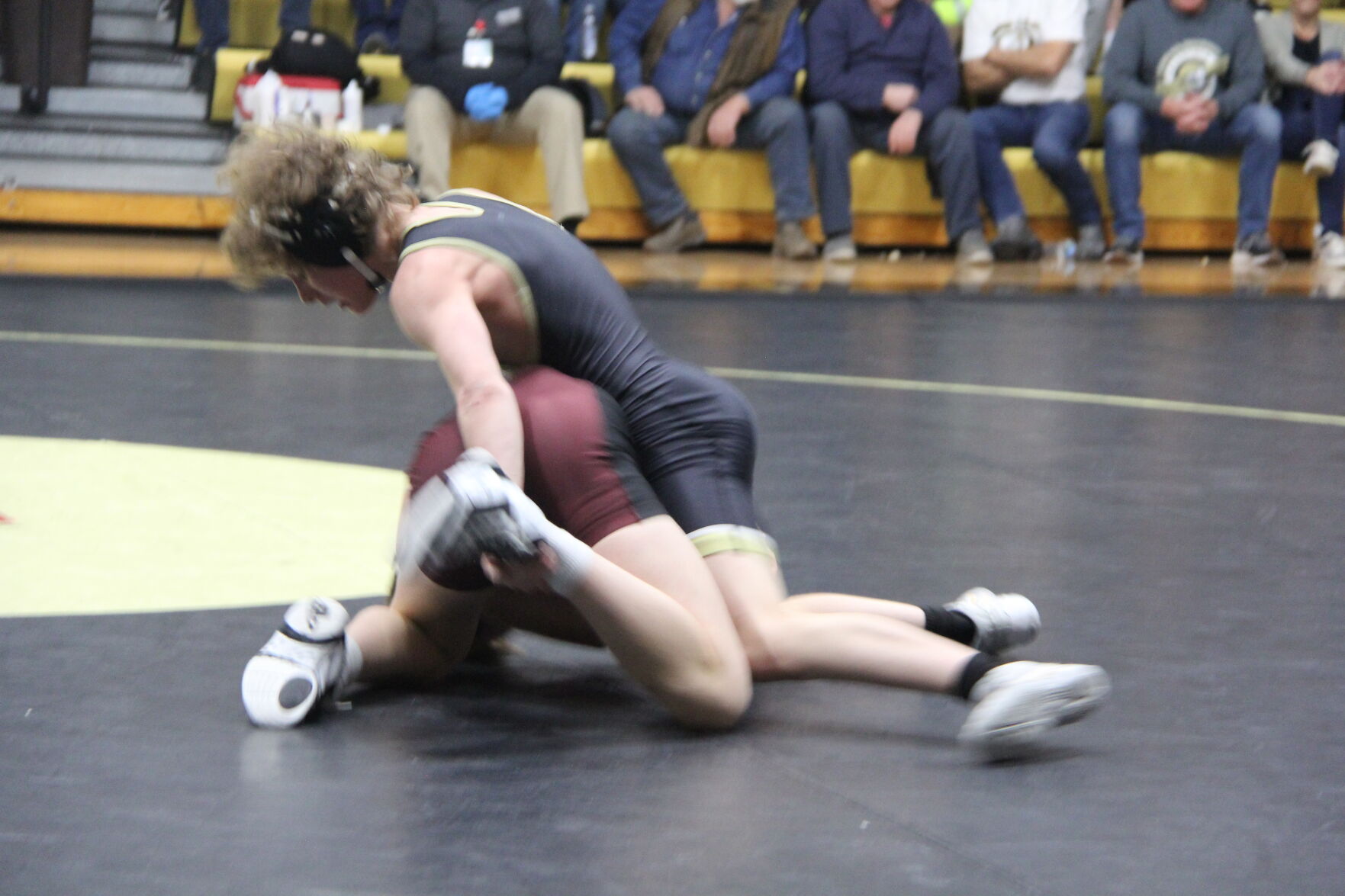 Caledonia wins twice in home wrestling triangular BVM Sports