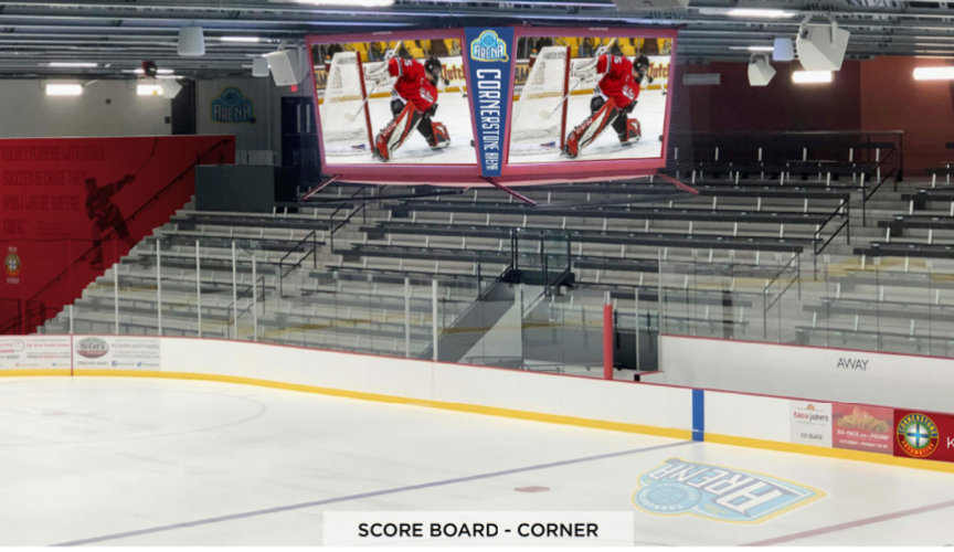 City, Cornerstone Auto ink Arena No. 1 sponsorship Elk River Star