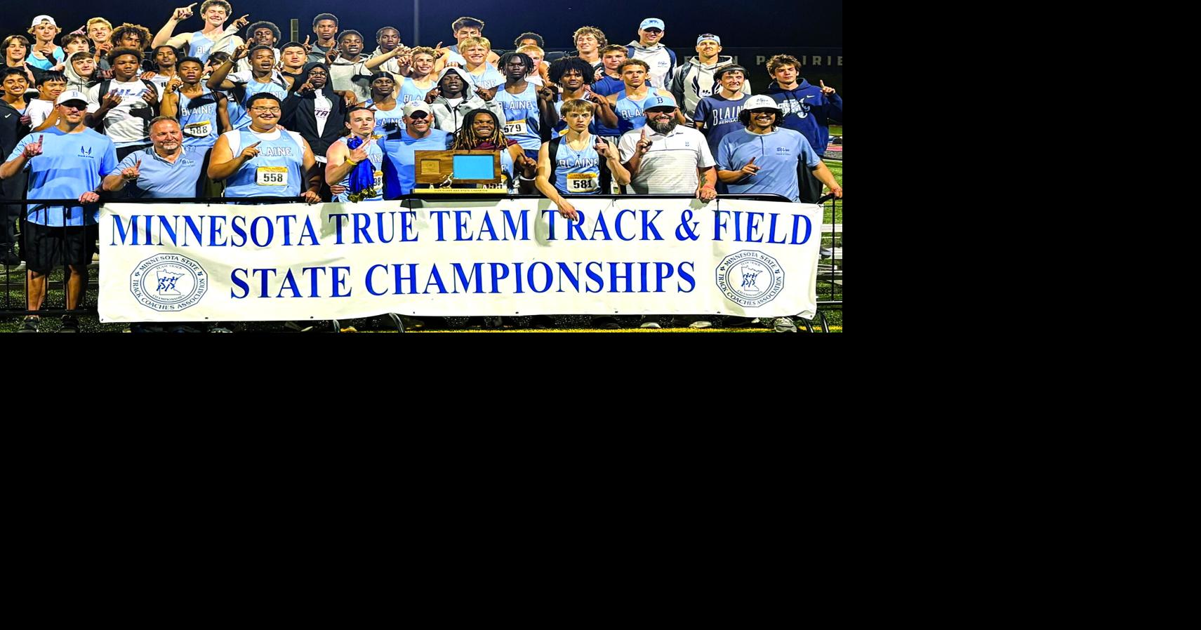 Blaine boys track and field captures true team state title