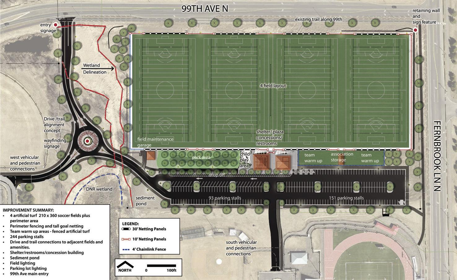 Maple Grove’s Fernbrook Fields to begin construction Government