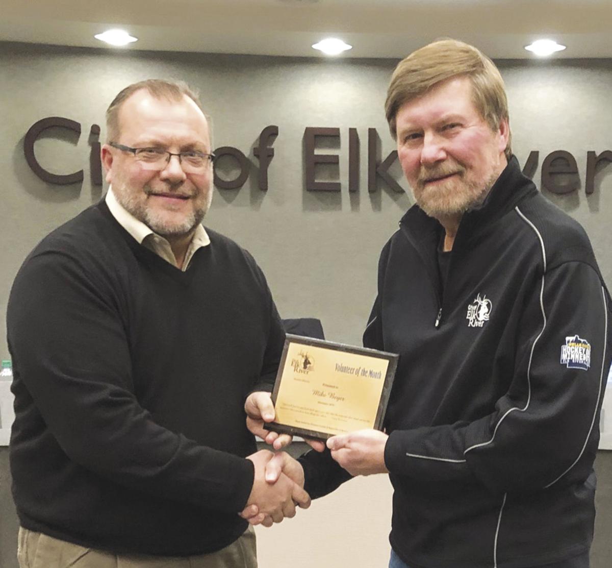 Beyer Named Elk River Volunteer Of The Month Elk River Star News Hometownsource Com